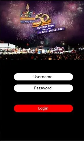 Screenshot Aplikasi Mobile Jakarta Fair