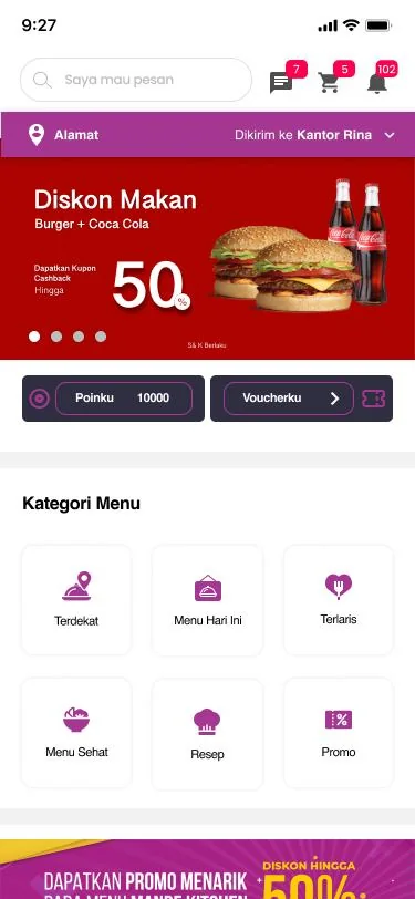 Screenshot Mobile Apps Manre