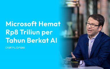 Microsoft Hemat Rp8 Triliun per Tahun Berkat AI